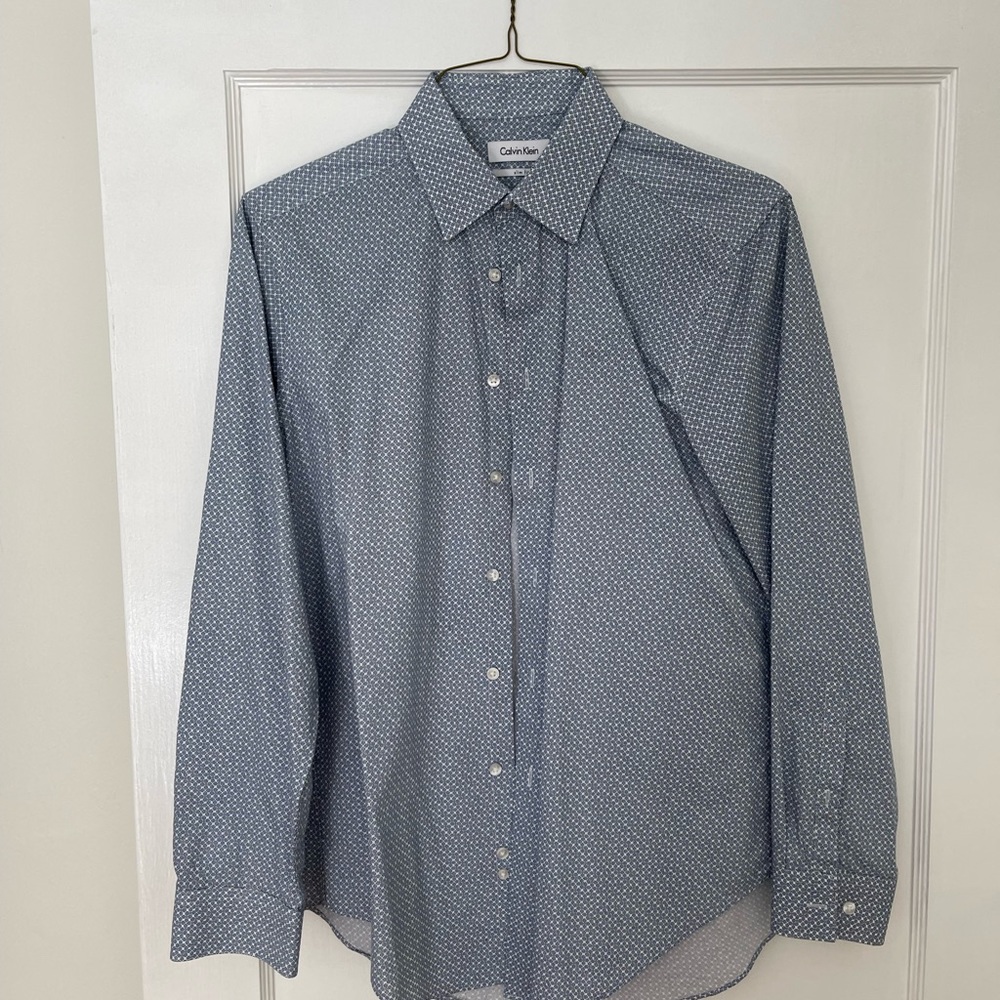 Blue/Gray Calvin Klein Slim Fit
